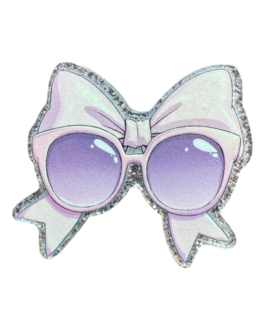 Sunglasses Bow Acrylic Flatback