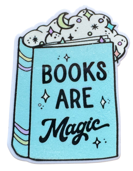 Books Are Magic Acrylic Flatback
