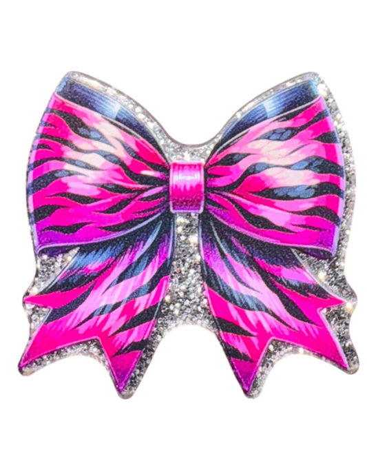Pink Zebra Acrylic Flatback