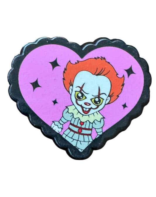 Horror Clown Acrylic Flatback