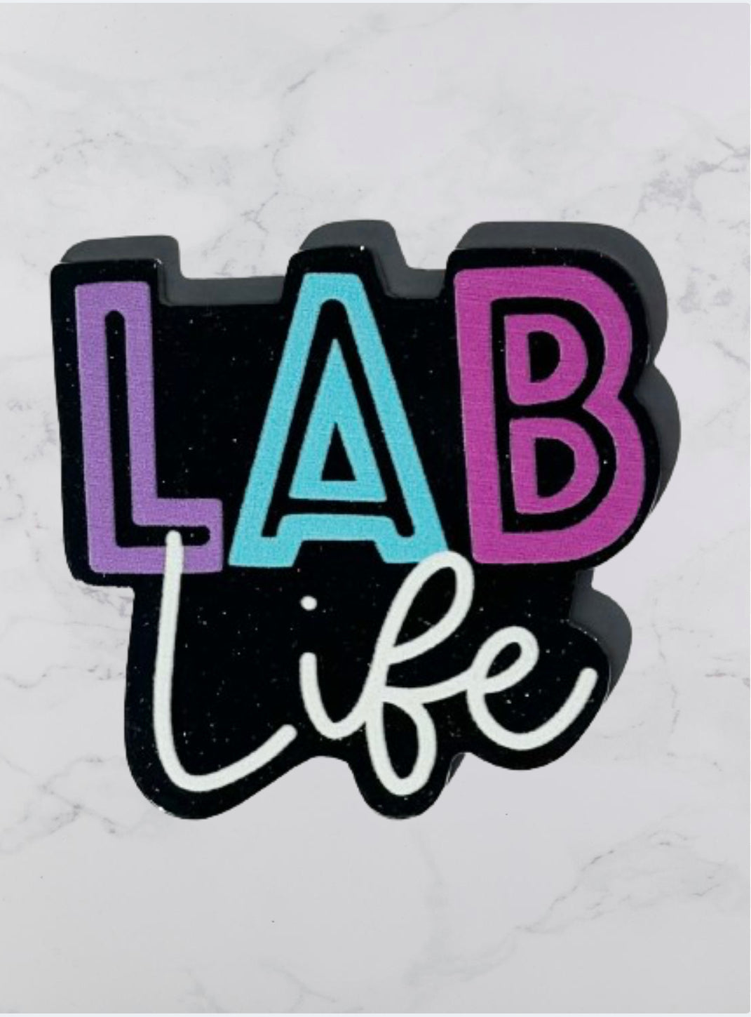 Lab Life Acrylic Flatback