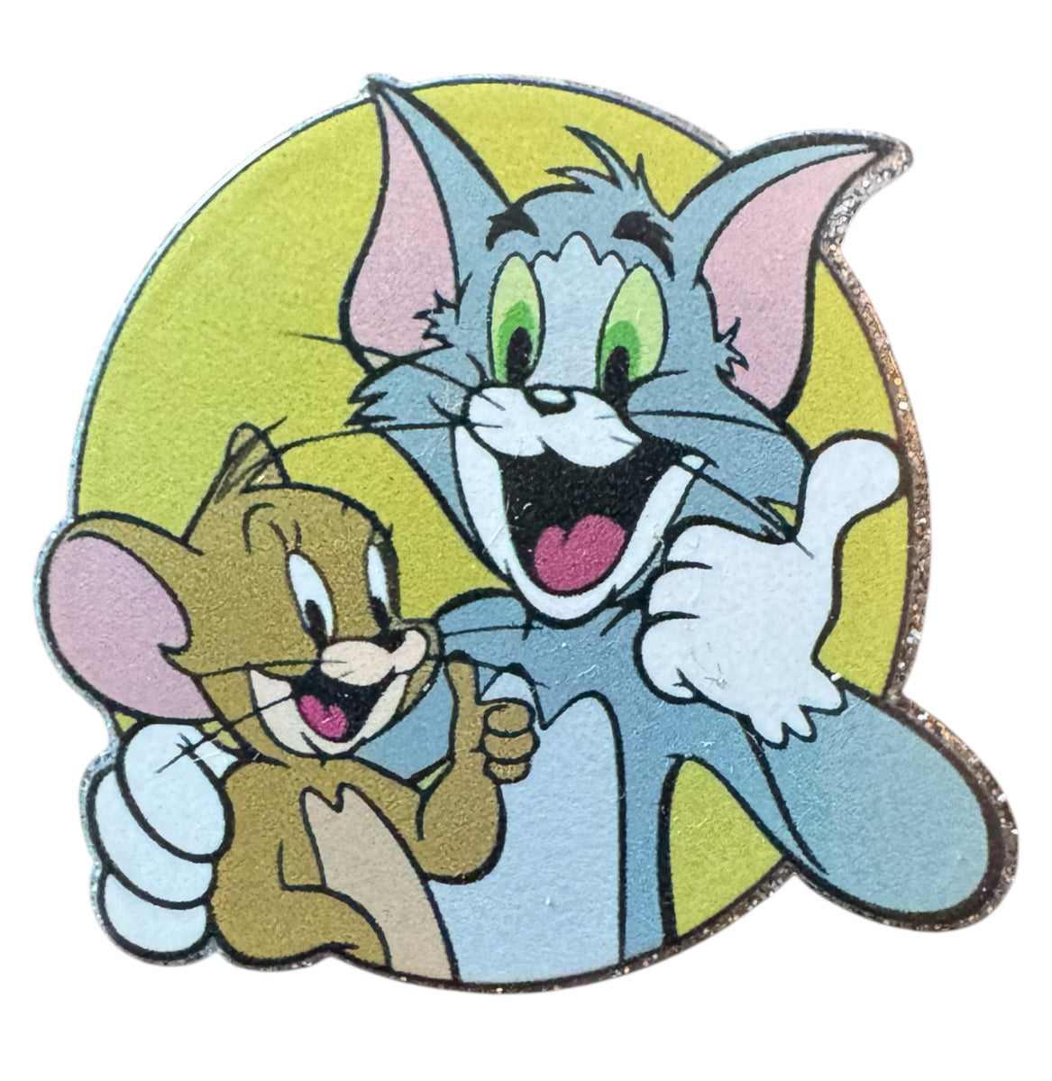 Cat & Mouse Acrylic Flatback