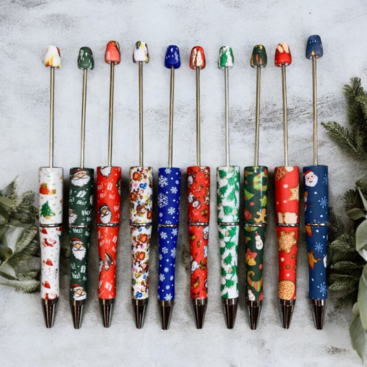 Christmas Printed Pens