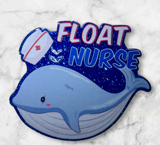 Float Nurse Acrylic Flatback