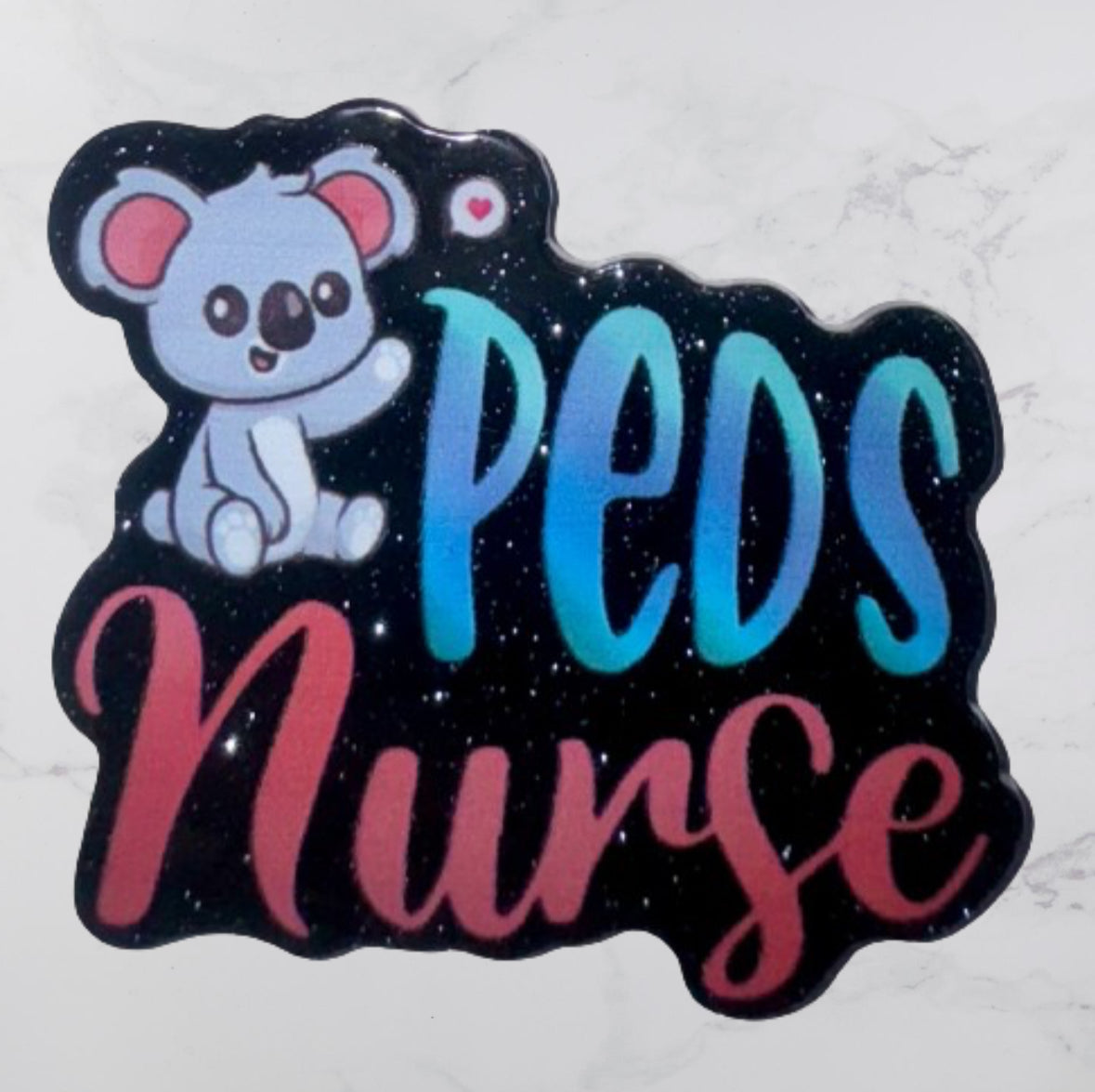 PEDS Nurse Acrylic Flatback