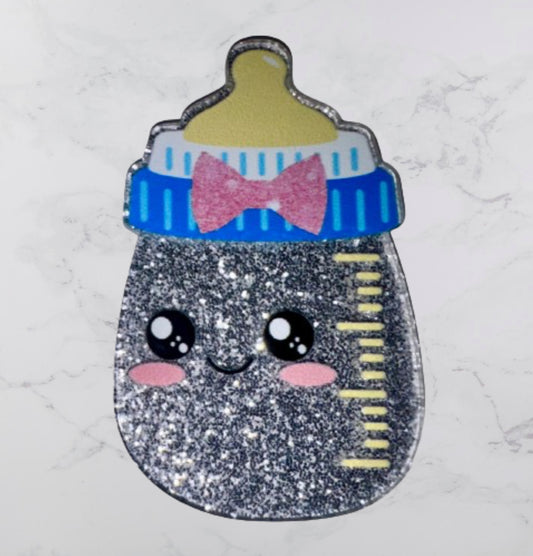 Baby Bottle Acrylic Flatback