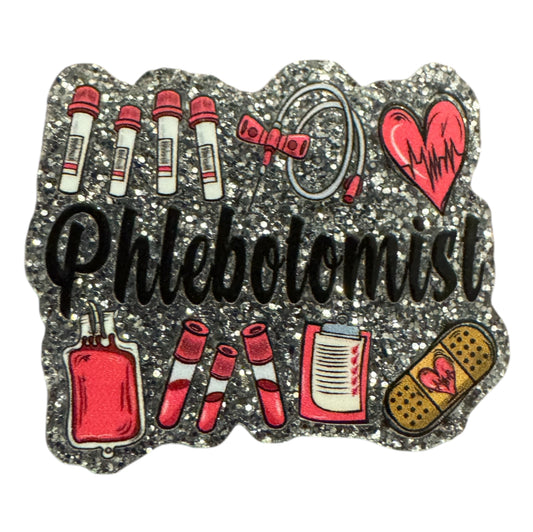 Phlebotomist  Acrylic Flatback