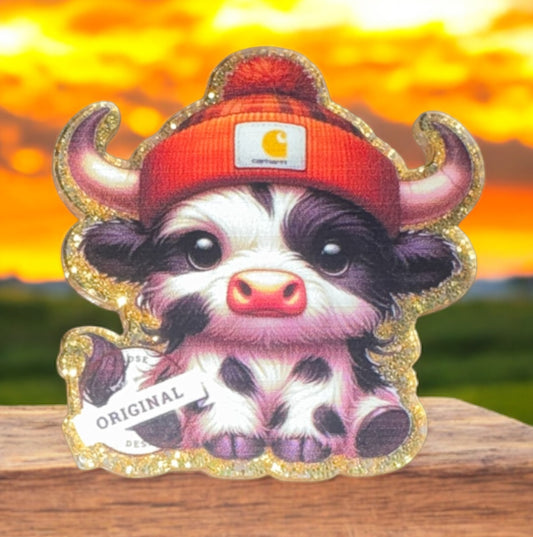 CH Cow Acrylic Flatback