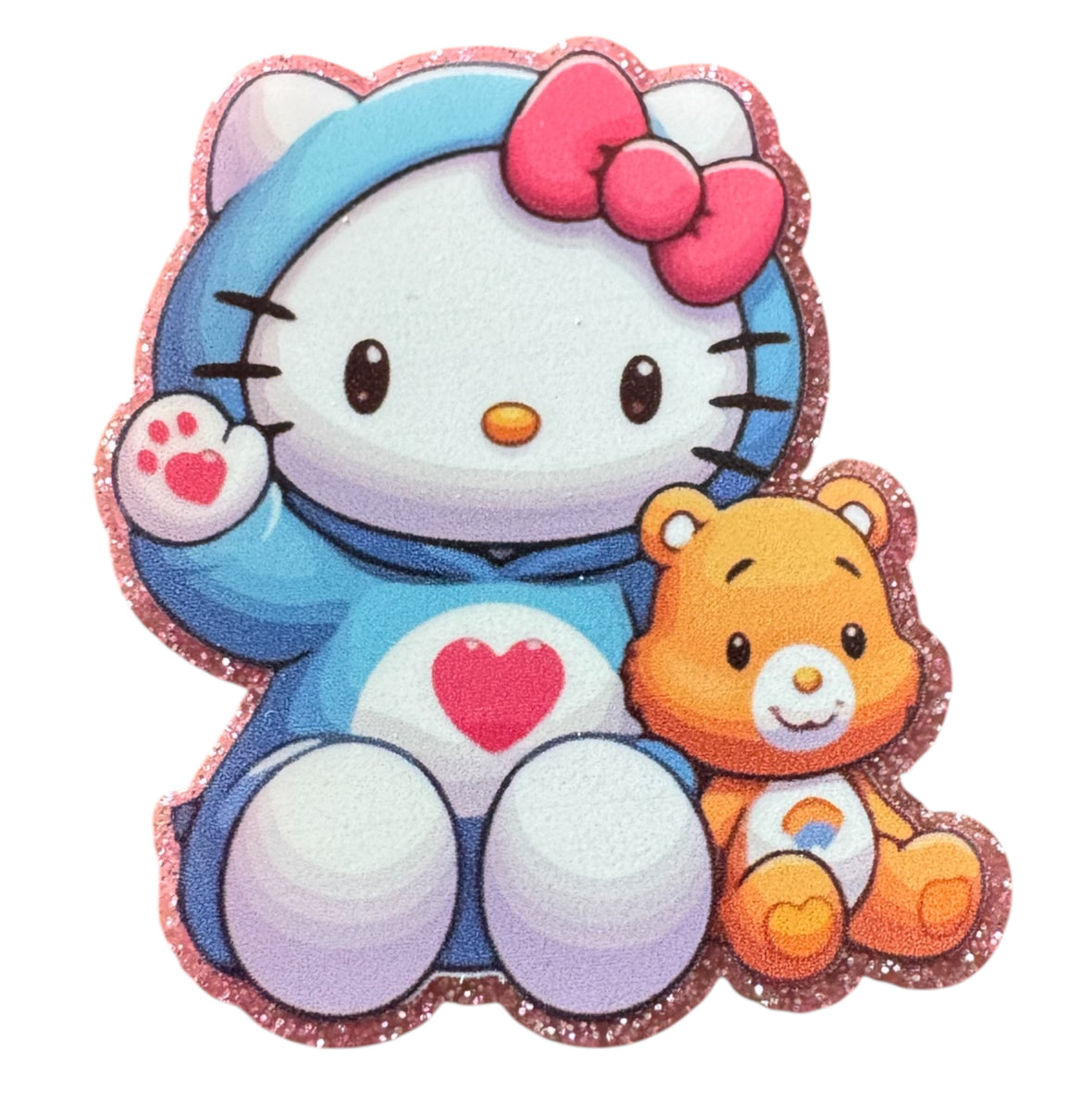 HK Caring Bear Acrylic Flatback