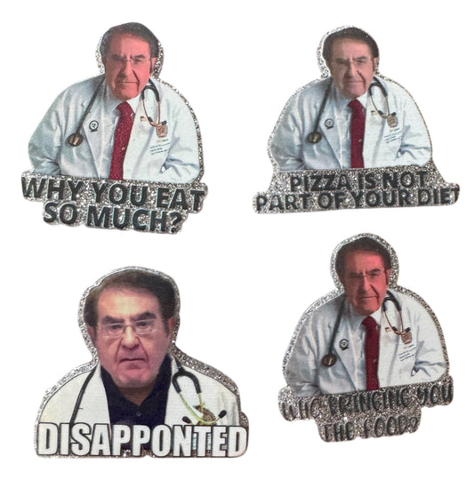 Diet Doctor Acrylic Flatback