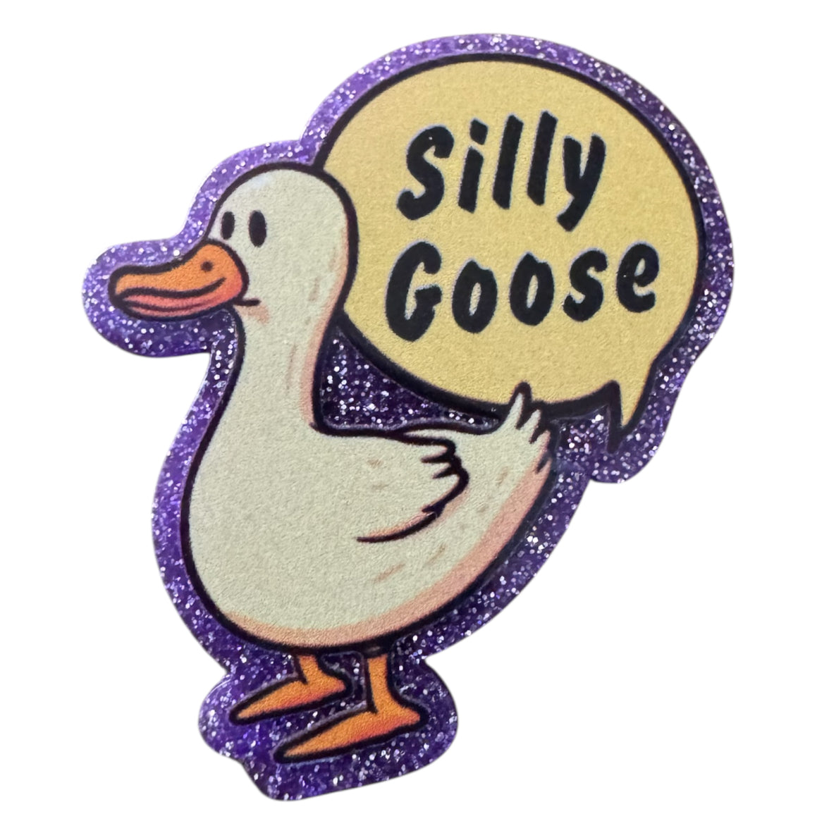 Silly Goose Acrylic Flatback