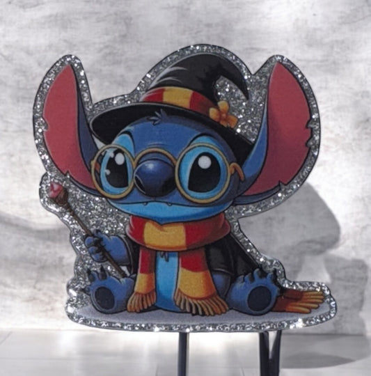 HP Blue Alien Acrylic Flatback