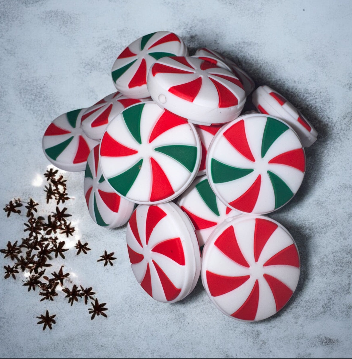 Peppermint Silicone Focal