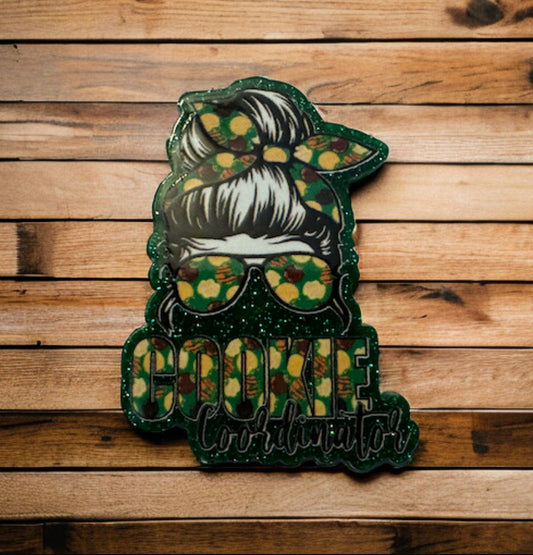 Cookie Coordinator Acrylic Flatback
