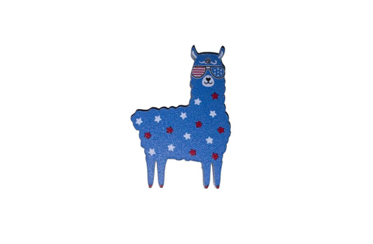 Llama Acrylic Flatback