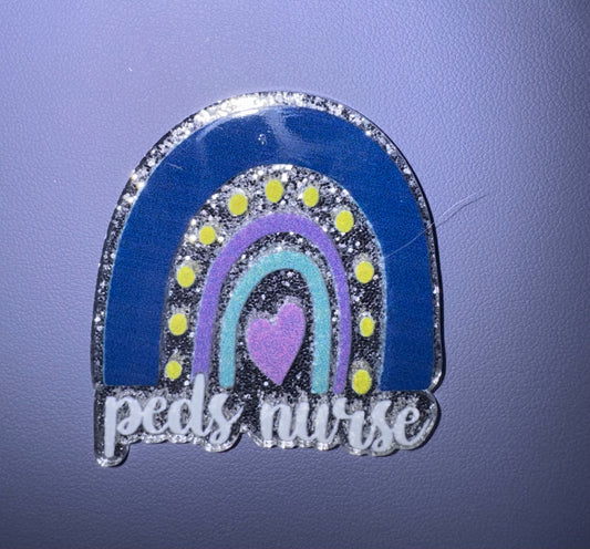 PEDS Nurse Acrylic Flatback