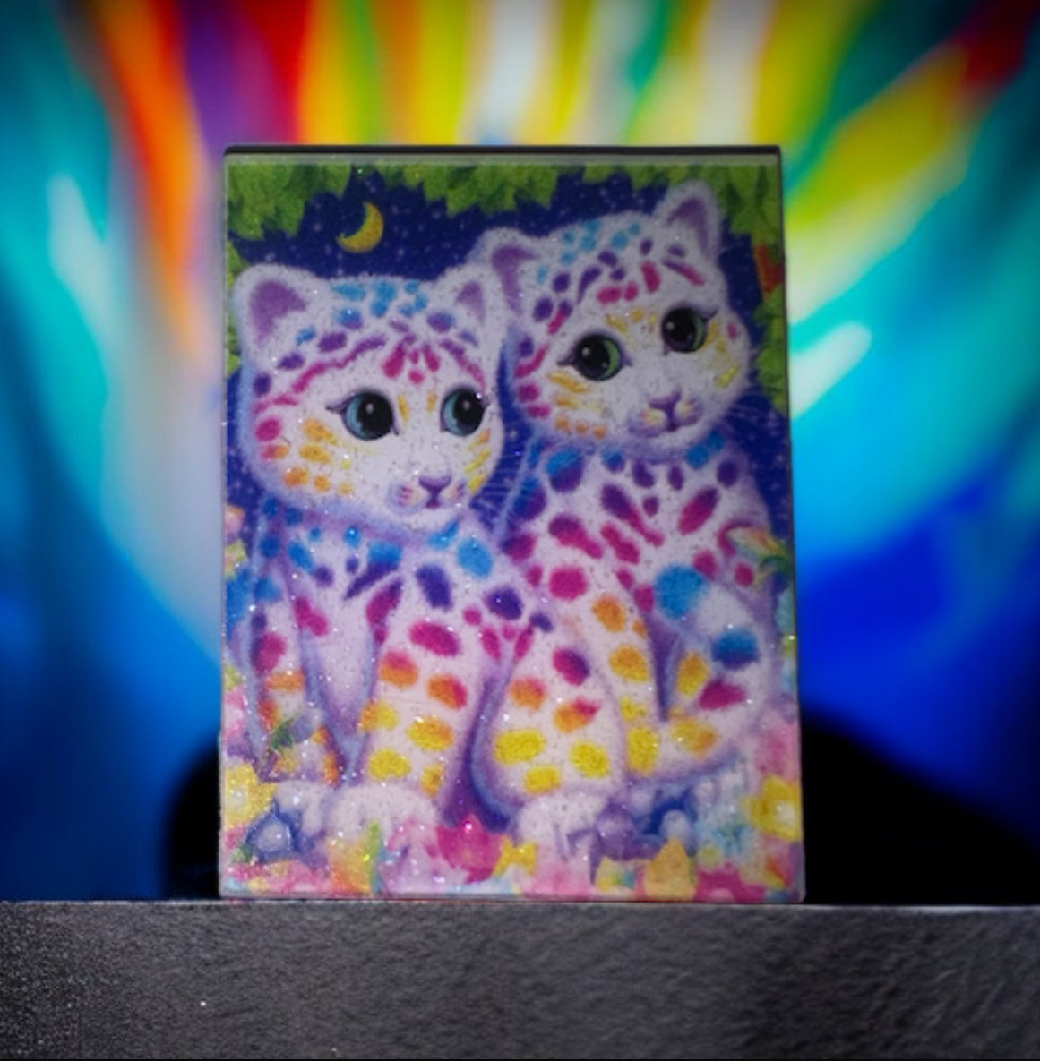Leopard Neon Acrylic Flatback