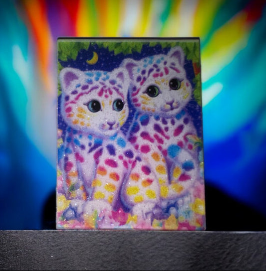 Leopard Neon Acrylic Flatback