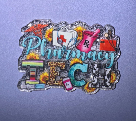 Pharmacy Tech Acrylic Flatback