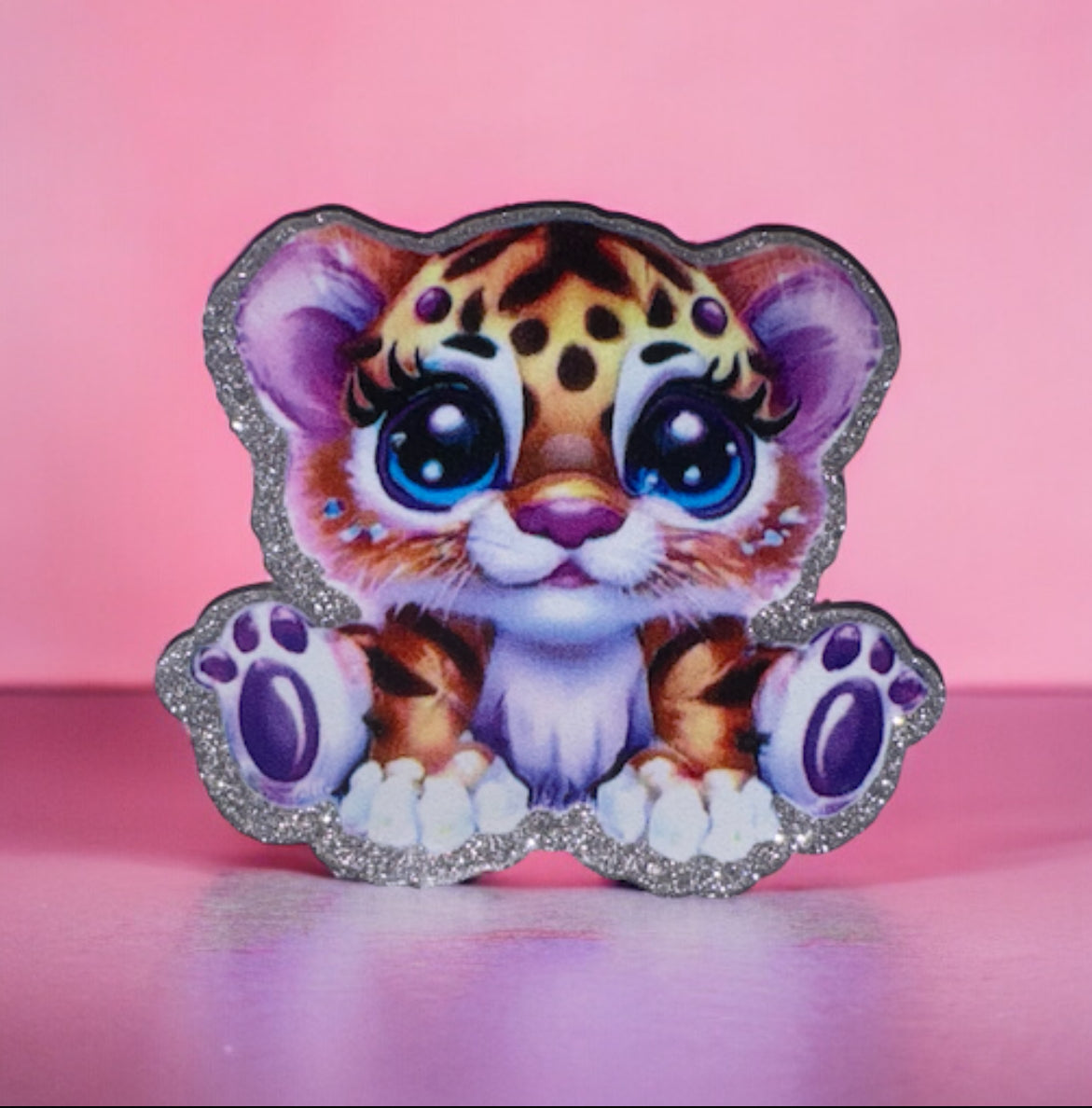 Leopard Acrylic Flatback
