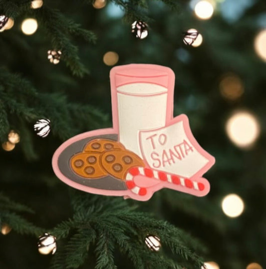 Cookies And Milk For Santa Focal