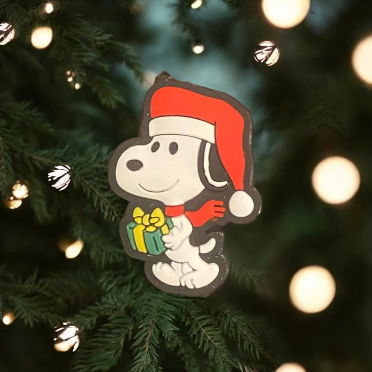 Christmas Beagle Dog Silicone Focal