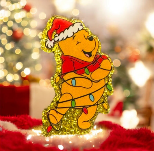 Christmas Bear Acrylic Flatback