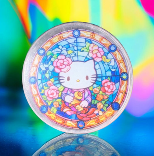 HK Stained Glass Acrylic Flatback