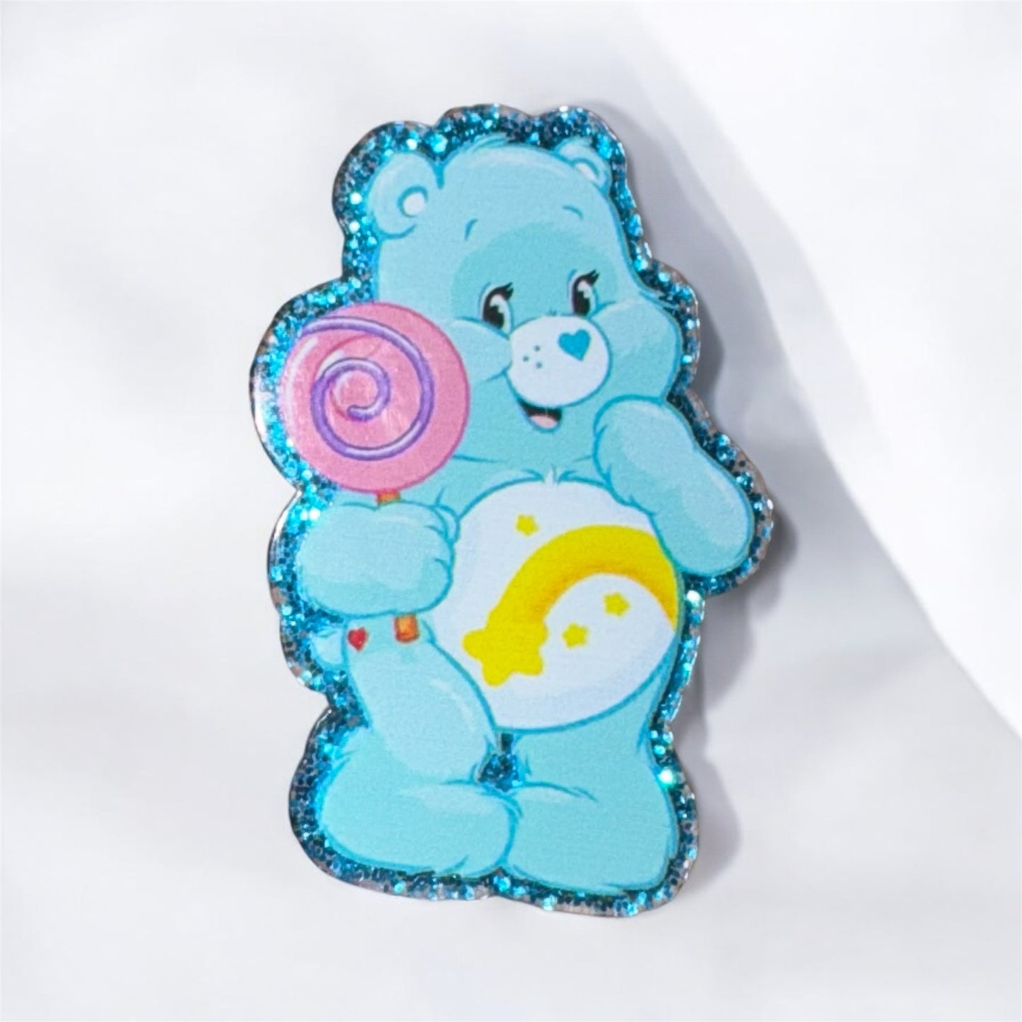 Lollipop Bear Acrylic Flatback