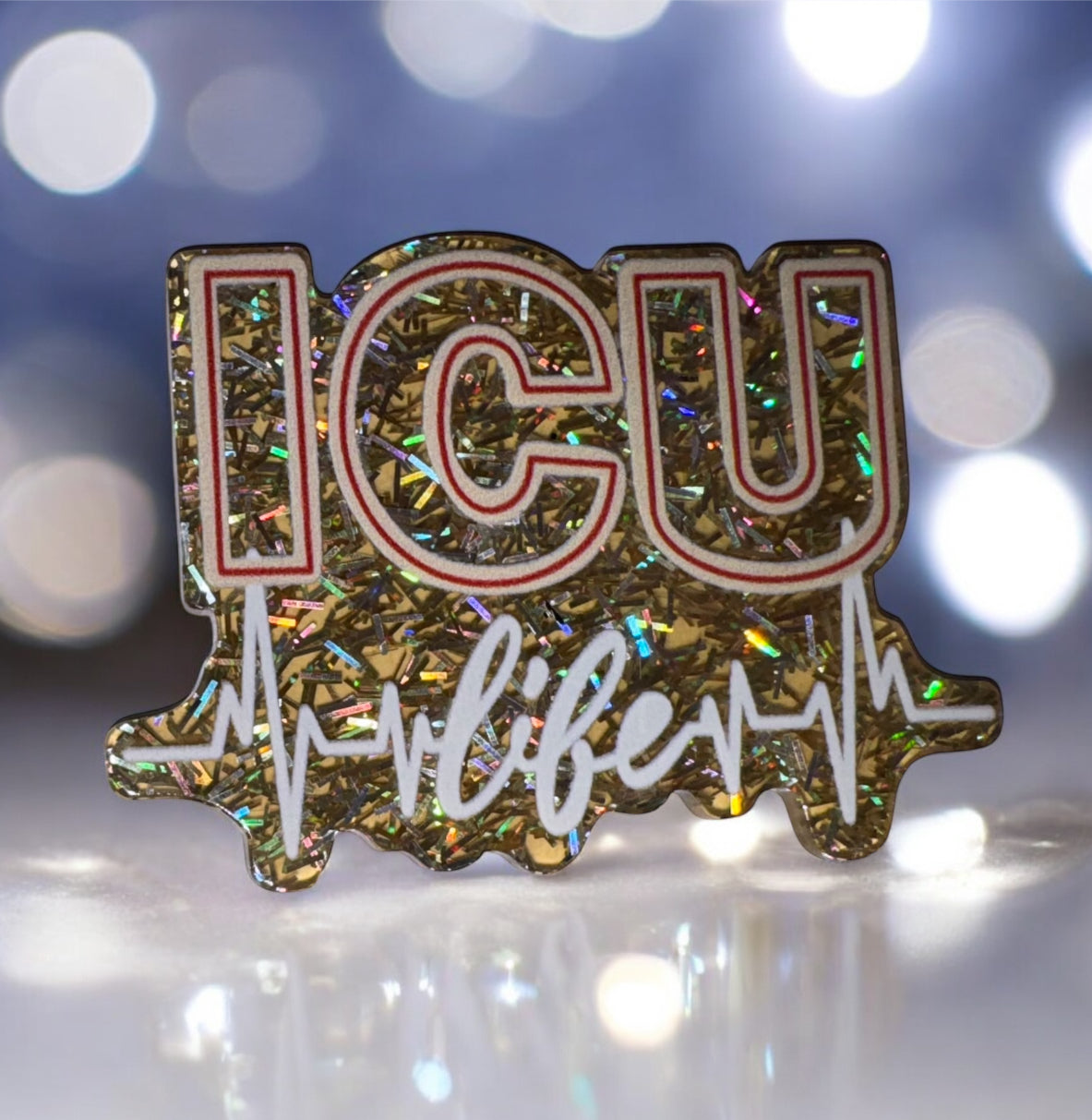 ICU Life Acrylic Flatback