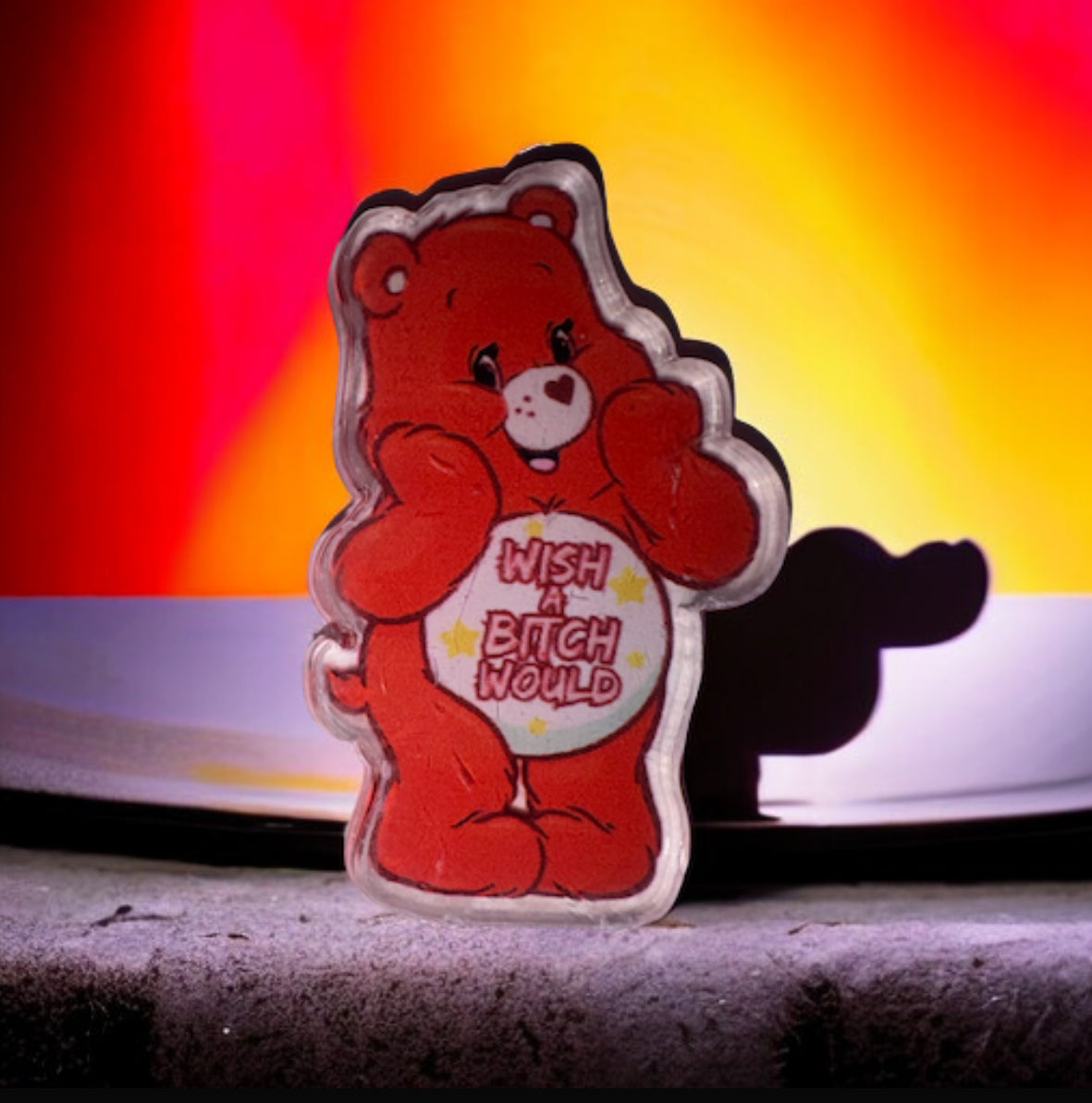 Swear Bears Acrylic Flatbacks