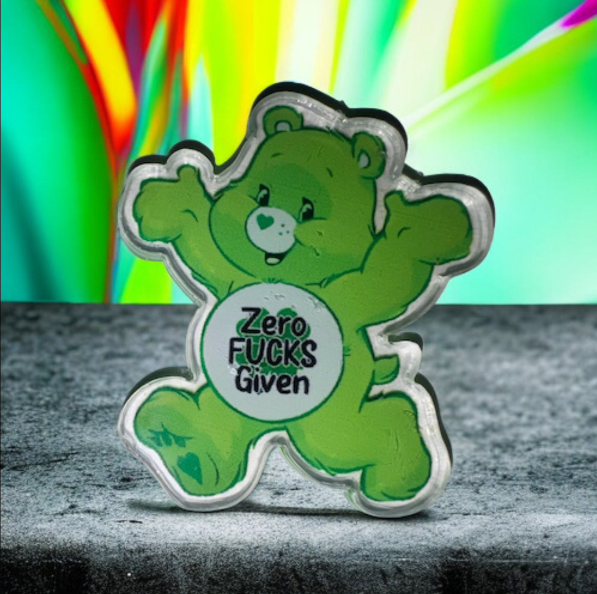 Swear Bears Acrylic Flatbacks