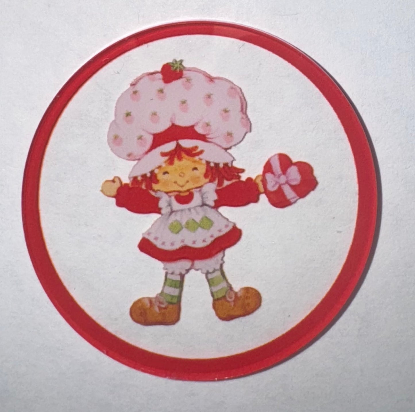 Strawberry Girl Acrylic Flatback