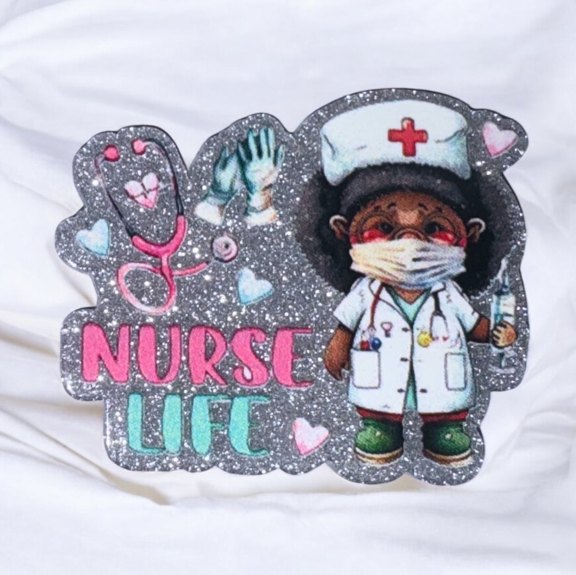 Nurse Life Acrylic Flatback