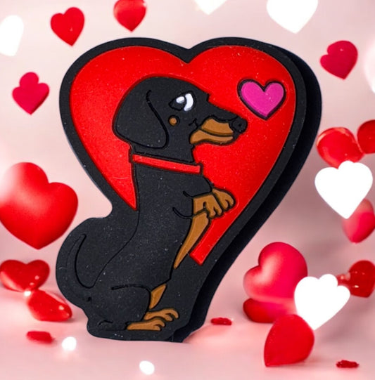 Weenie Dog Heart Focal