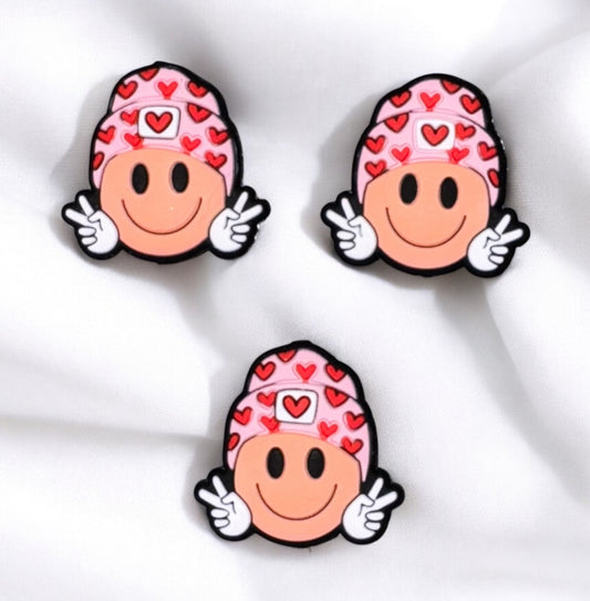 Heart Smiley Face Focal