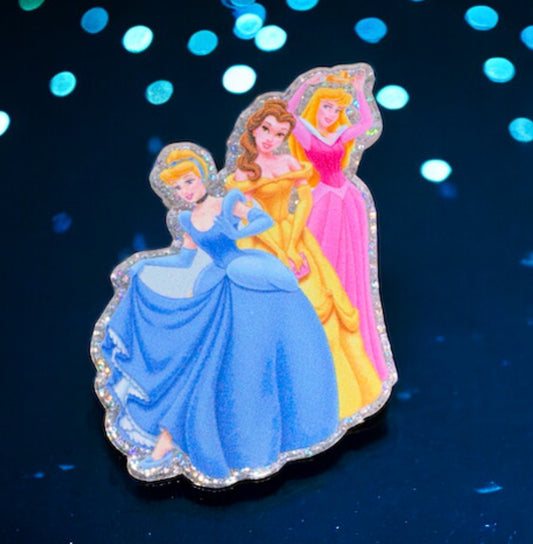 Princesses Acrylic Flatback