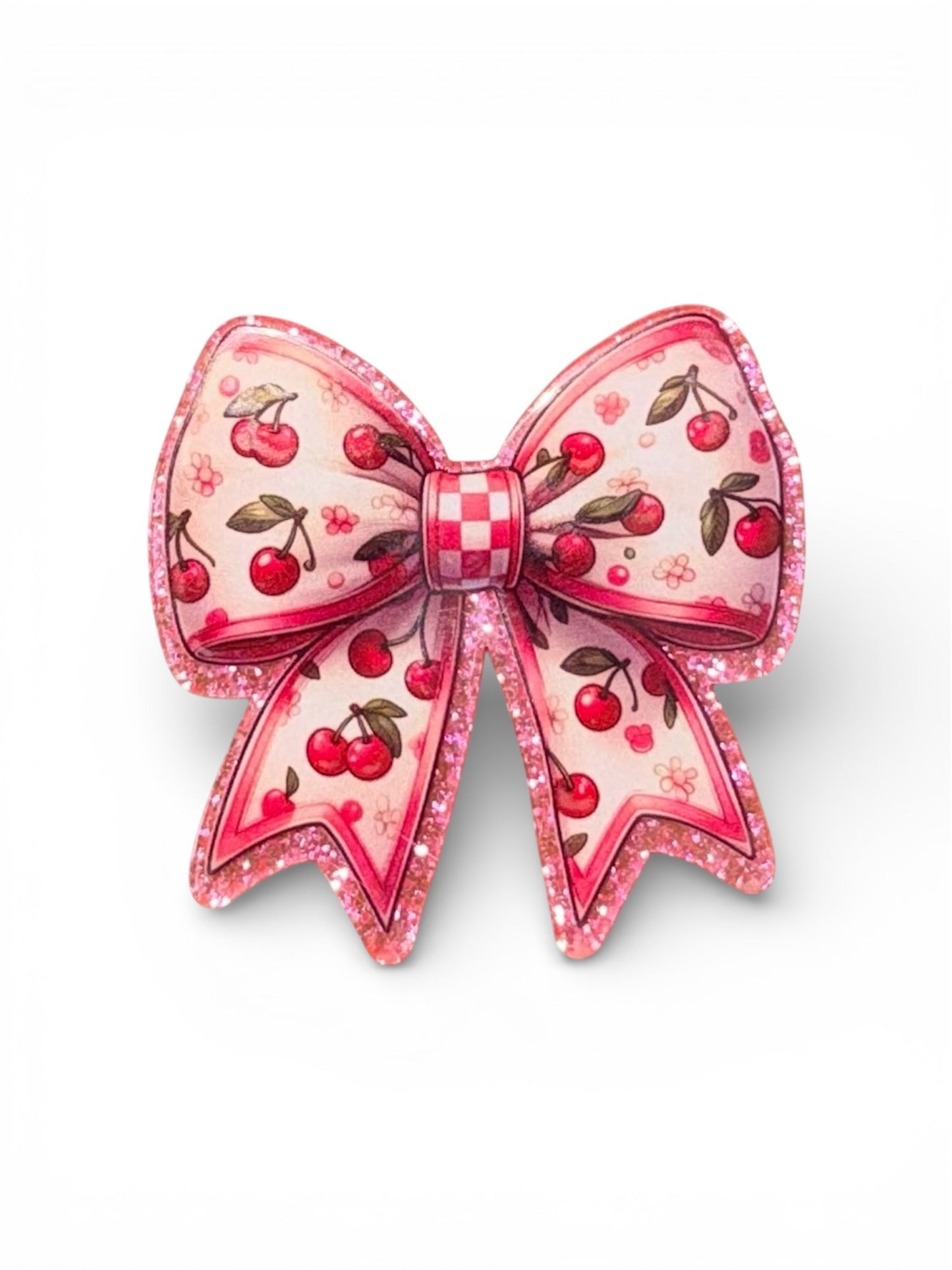 CHERRY BOW ACRYLIC FLATBACK
