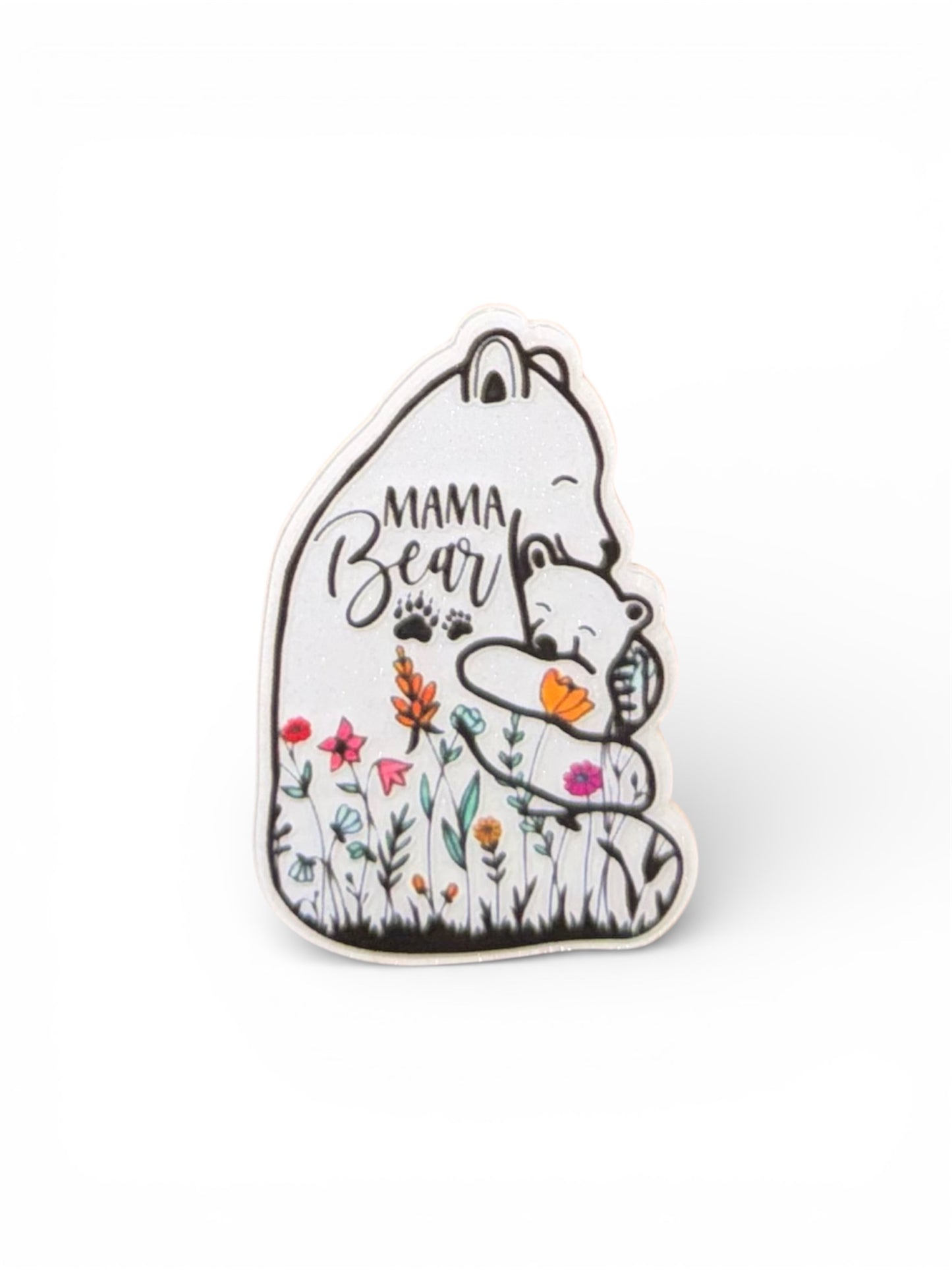 Mama Bear Acrylic Flatback