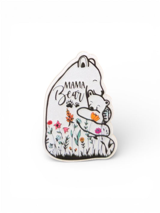 Mama Bear Acrylic Flatback
