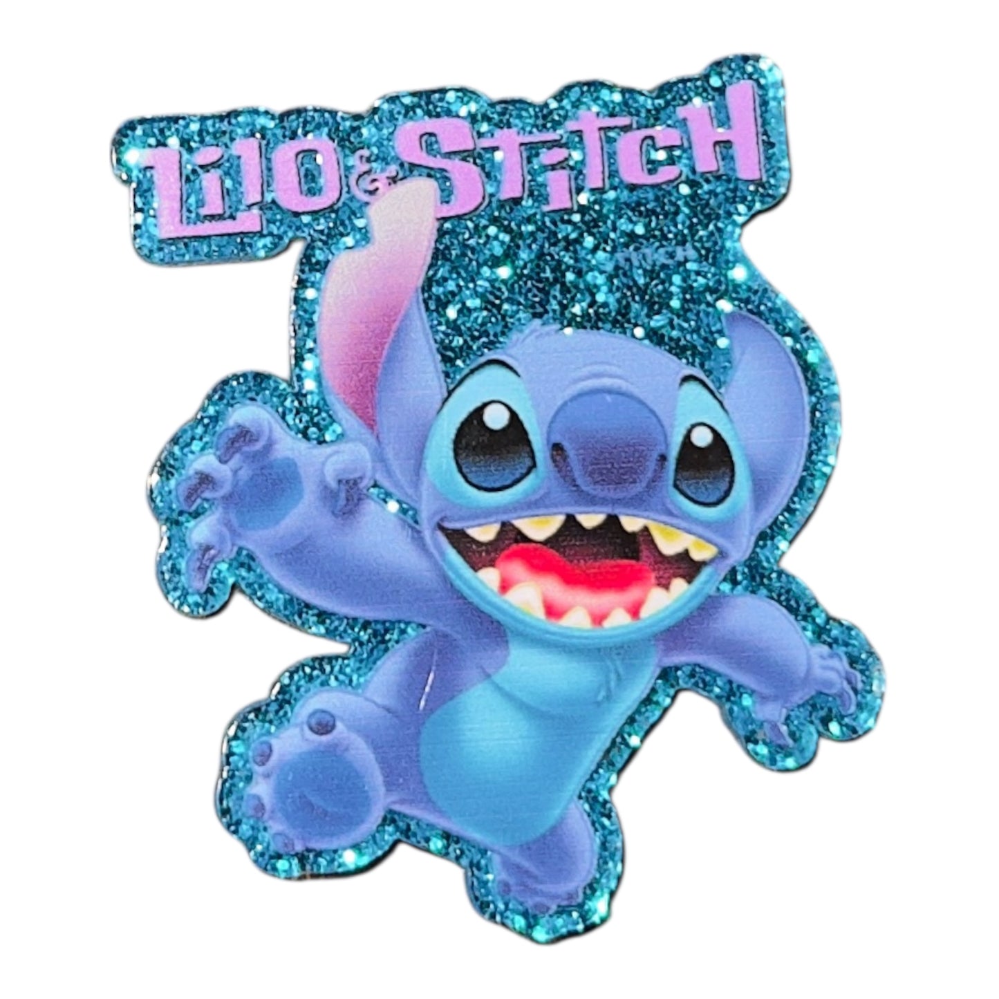 Blue Alien Acrylic Flatback