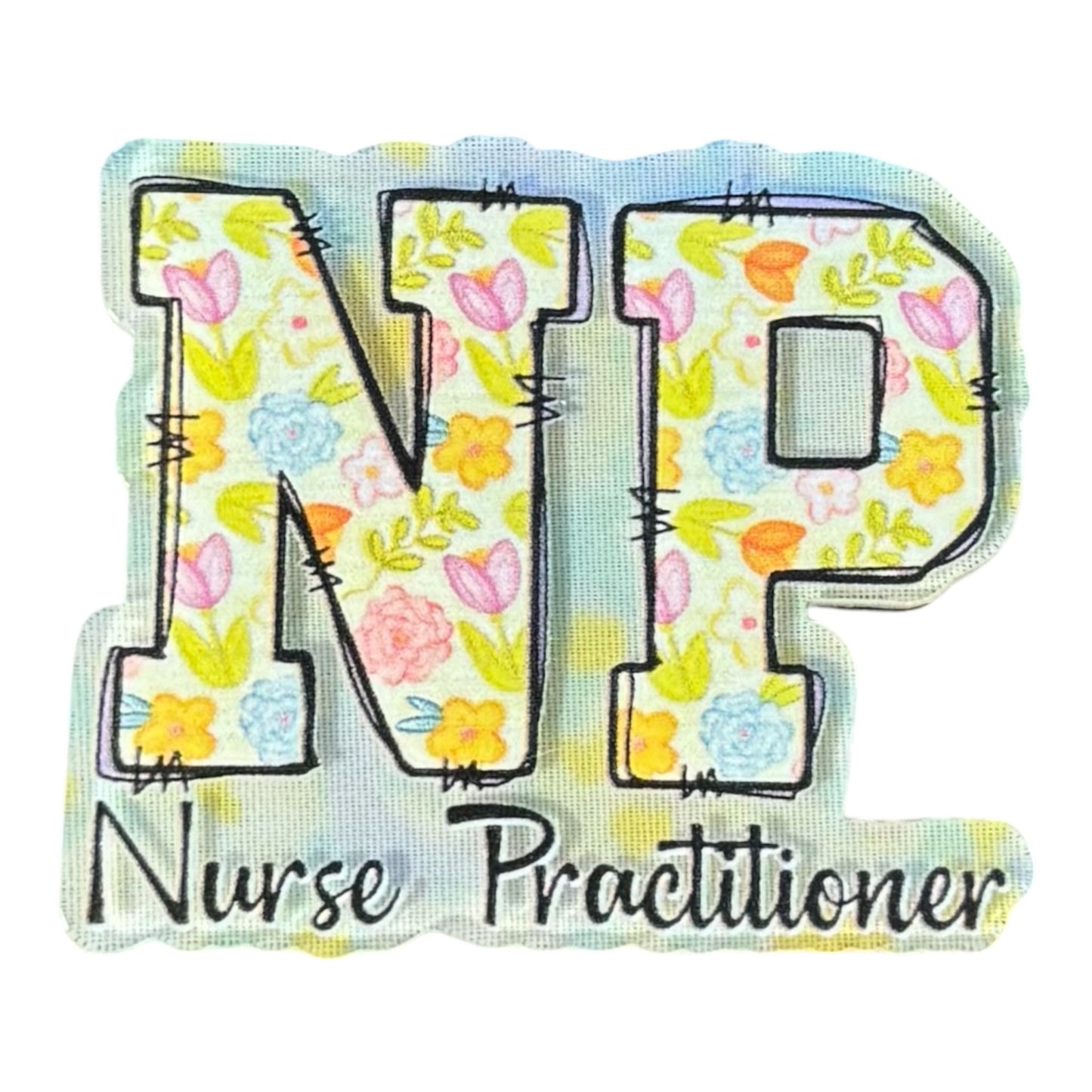 Nurse Practitioner Acrylic Flatback