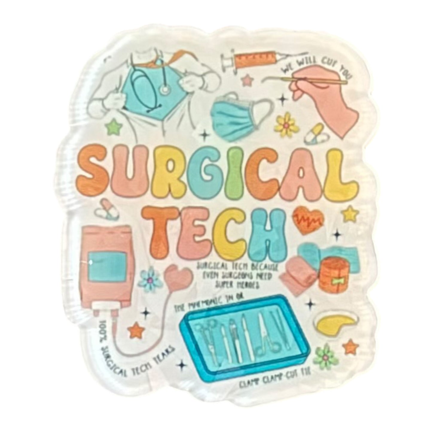 Surgical Tech Acrylic Flatback
