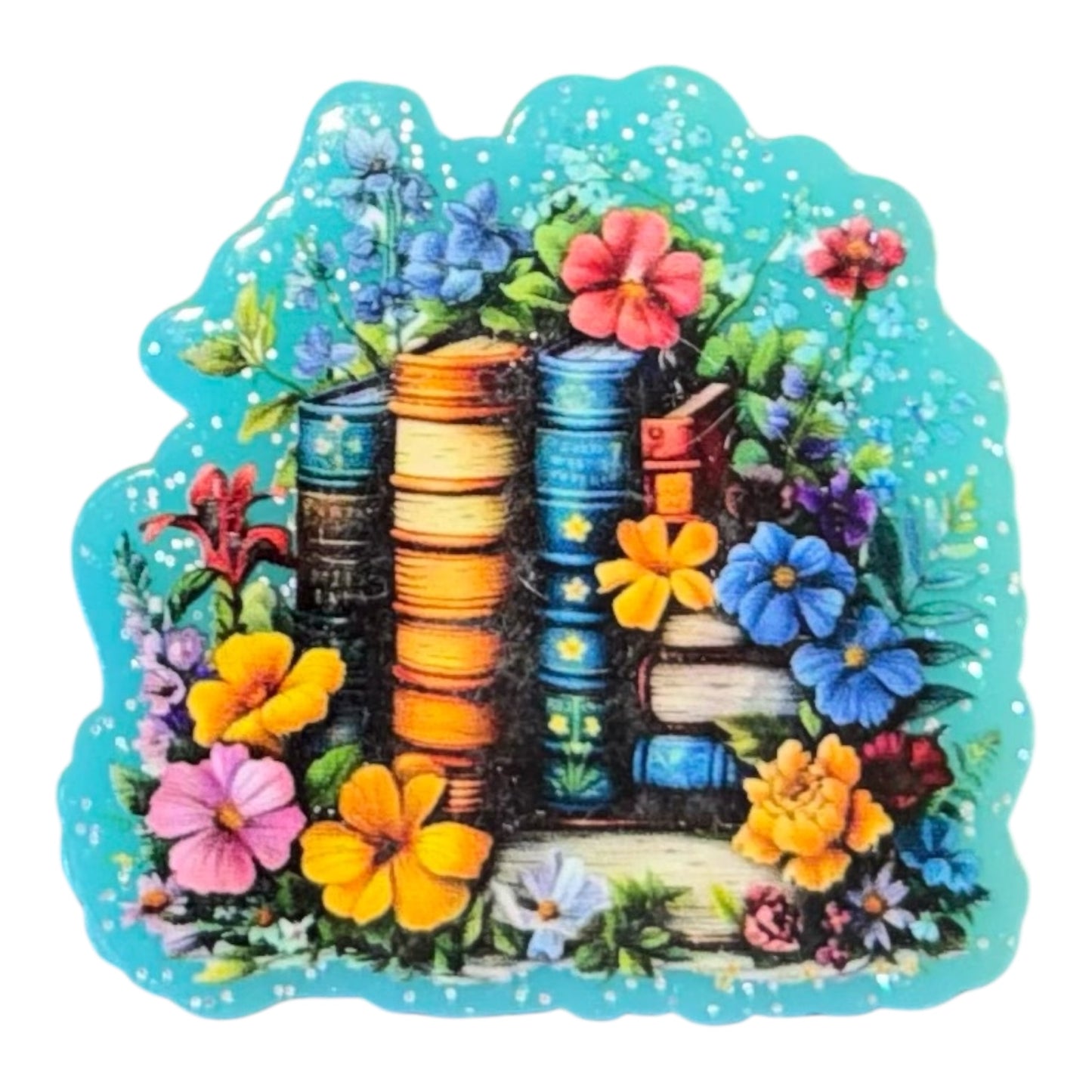 Books Acrylic Flatback