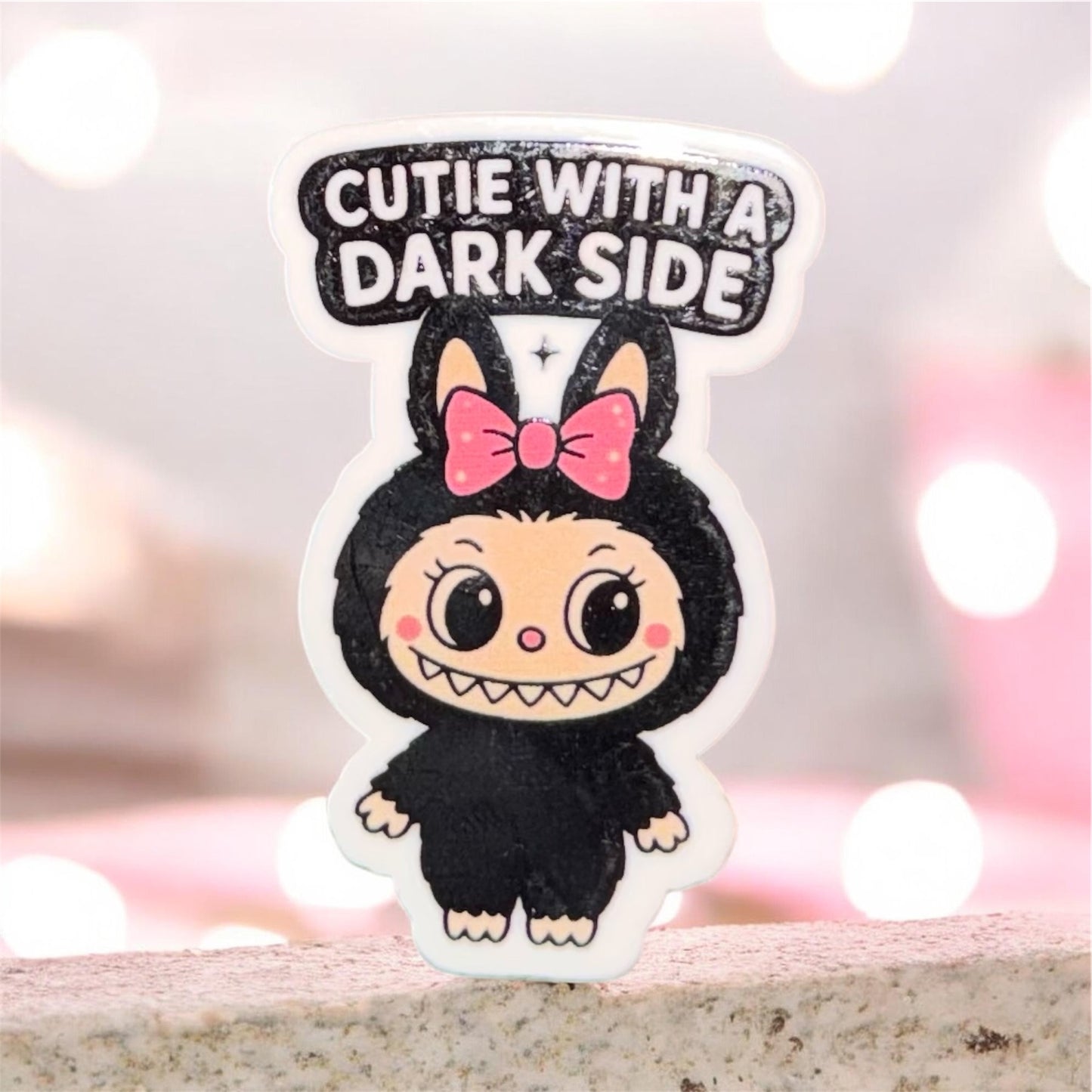 Labu Cutie With A Dark Side Acrylic Flatback