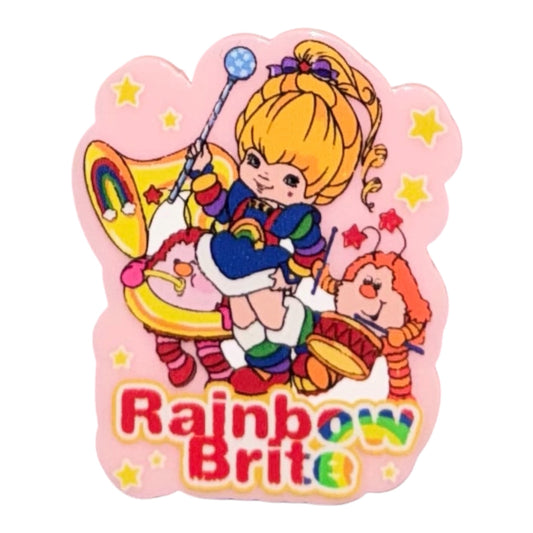 Rainbow Girl Acrylic Flatback