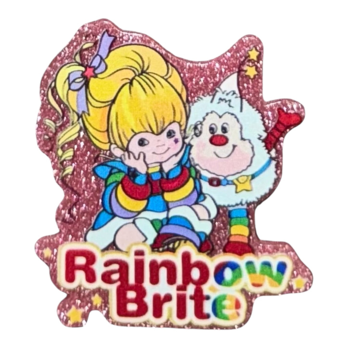 Rainbow Girl Acrylic Flatback