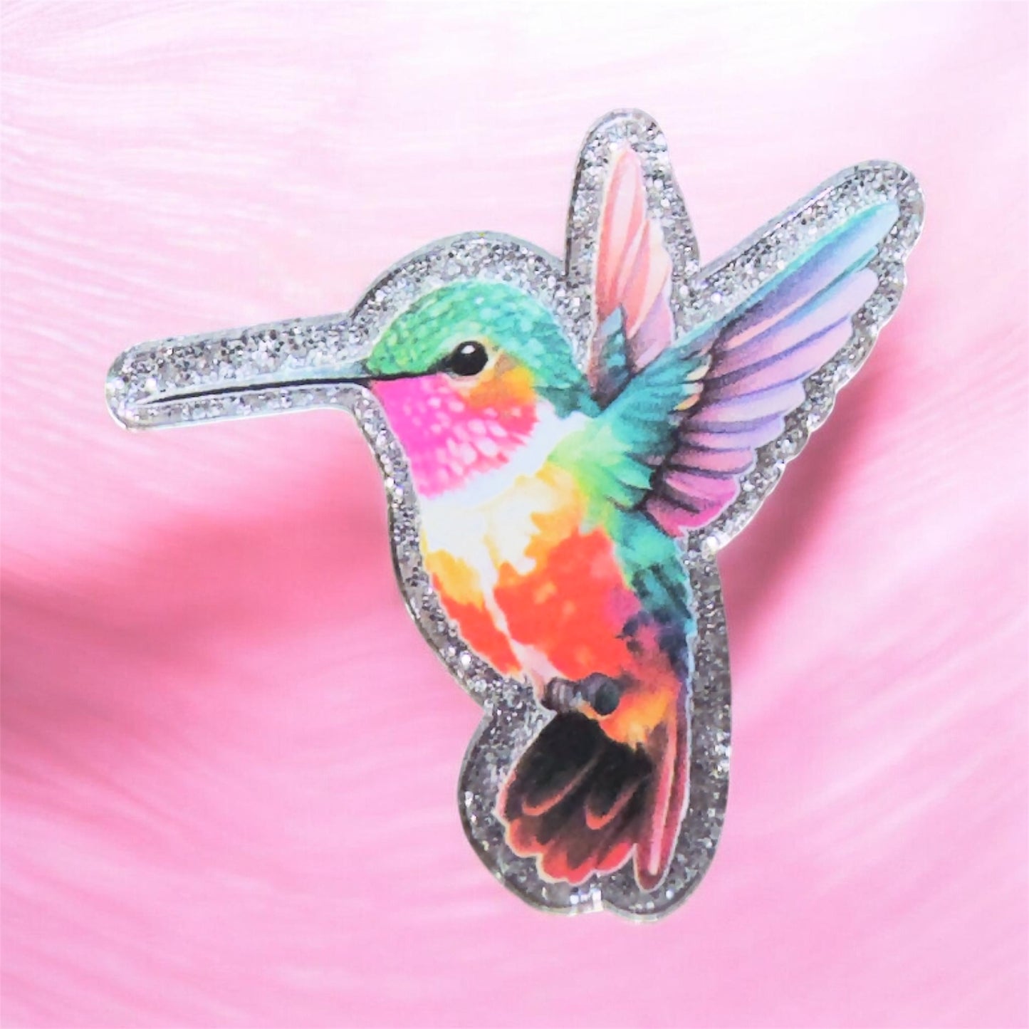 Hummingbird Acrylic Flatback