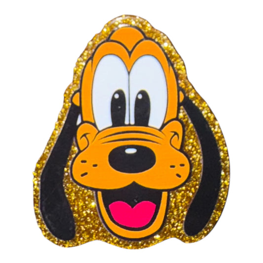 Silly Dog Acrylic Flatback