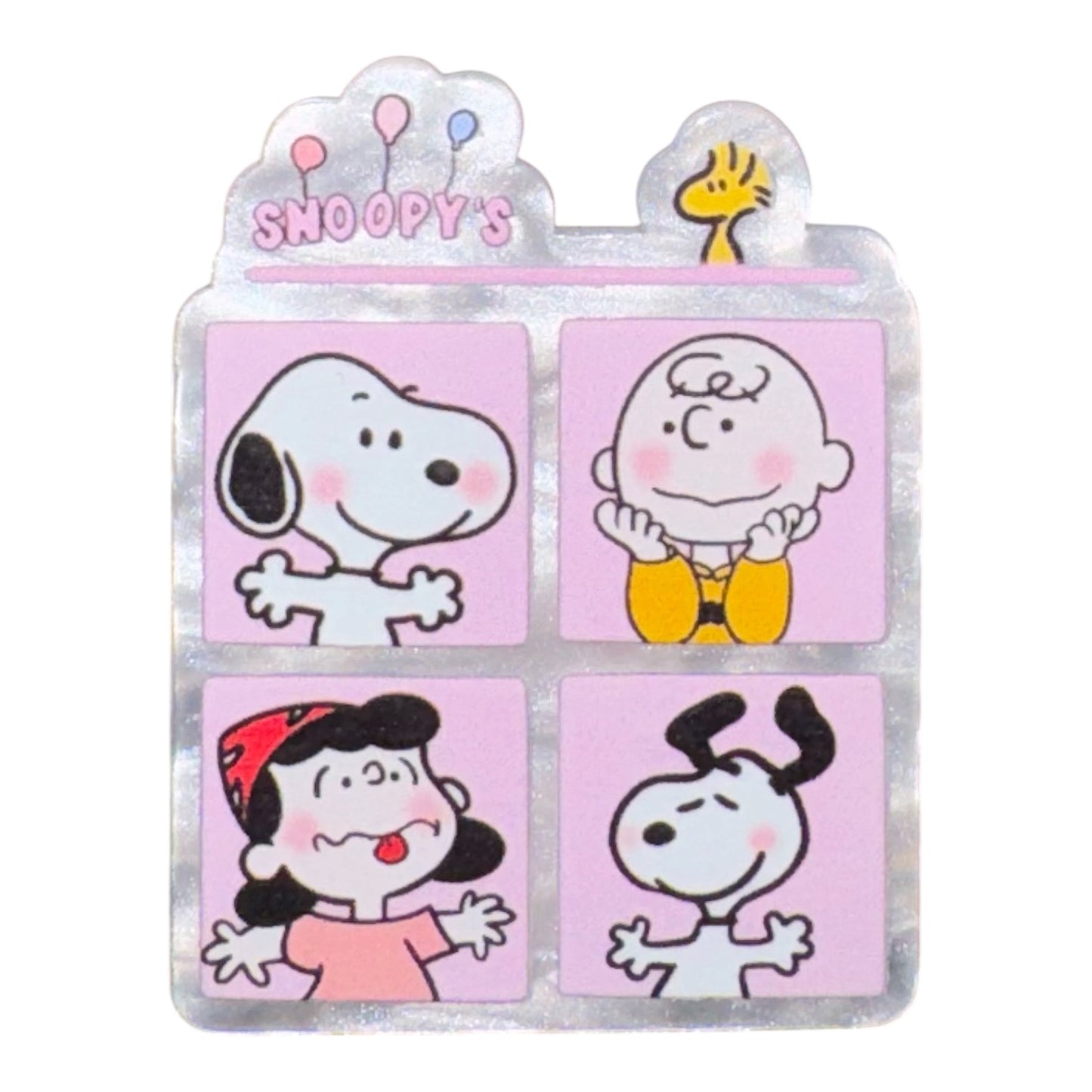 Beagle Cartoon Characters Acrylic Flatback
